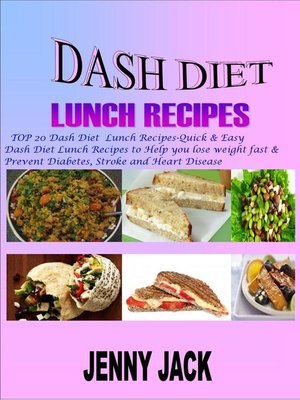 cover image of DASH DIET LUNCH RECIPES
